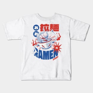 Ramen Monster: A Foodie's Delight Kids T-Shirt